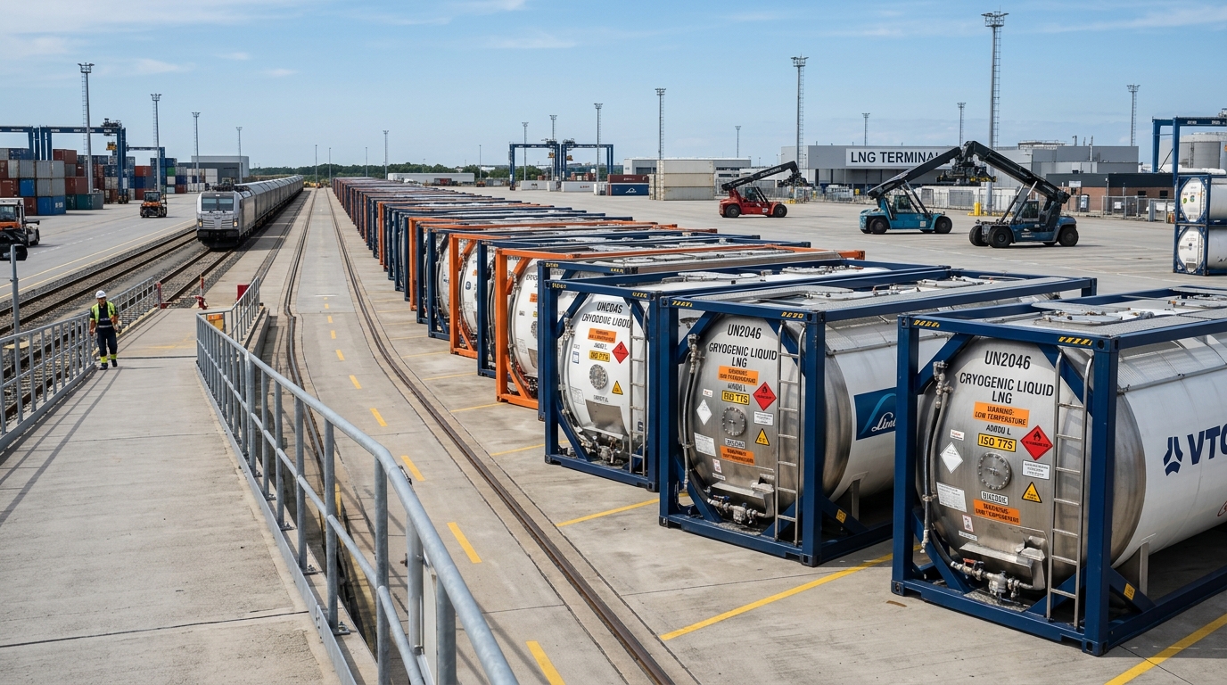 Virtual Pipeline ISO Tank Fleet — Smelter Energy Hub