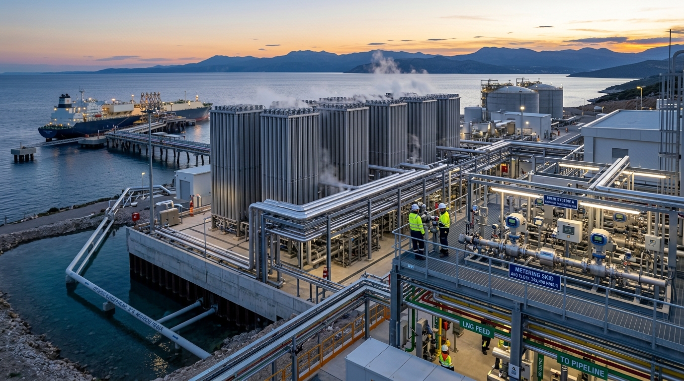 Coastal Cryogenic Storage & Regasification Terminal